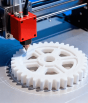 打印机打印齿轮过程3335#横屏 