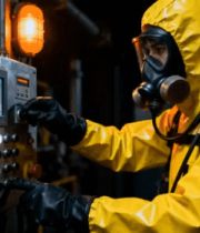 穿防护服人员操作机器2920#横屏 