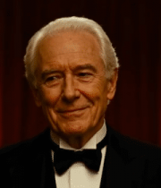 穿礼服老人微笑近景10933#横屏 