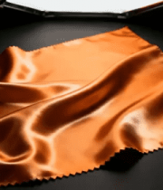 橙色丝绸布料特写6131#横屏 