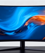 曲面显示器展示9092#横屏 