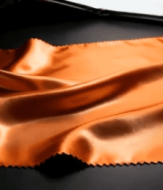 橙色丝绸布料特写6131#横屏 