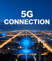 城市夜景网络概念画面12809#横屏 