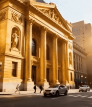 城市街道古典建筑景象5792#横屏 