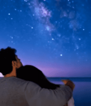 情侣海边赏星空6019#横屏 