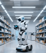 超市内机器人自主巡逻1641#横屏 