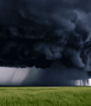 草原上的巨大乌云风暴景观3014#横屏 