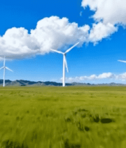 	 草原上的风力发电机(5)14041#横屏 