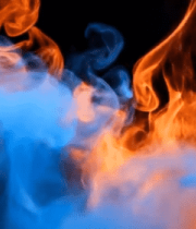 彩色火焰特写素材1876#横屏 