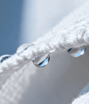 布料上的水滴特写4559#横屏 