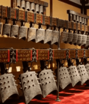 博物馆内编钟文物展示14463#横屏 