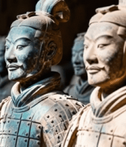 兵马俑博物馆文物特写1214#横屏 