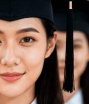 	 毕业生学士帽特写15105#横屏 