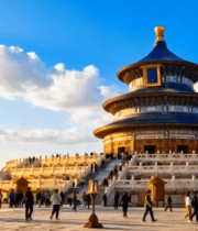 北京天坛祈年殿全景(1)14709#横屏 