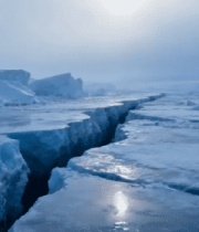 北极冰川景观6015#横屏 