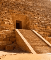 埃及金字塔入口近景12458#横屏 