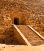 埃及金字塔入口近景12458#横屏 