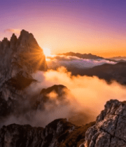 山脉日出自然风光(1)5149#横屏 