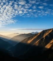 山脉自然风光全景(2)10628#横屏 