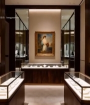  珠宝店室内陈列展示4916#竖屏 	 