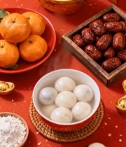  中式节日汤圆及传统美食3207#竖屏 	 
