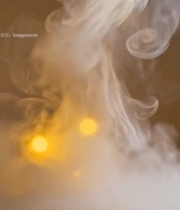  烟雾缭绕灯光朦胧素材4951#竖屏 	 