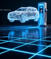  新能源汽车充电效果图291#竖屏 	 