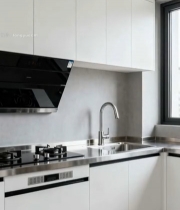  现代简约风格厨房空间(1)3789#竖屏 	 