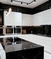  现代简约风格厨房室内场景(2)7374#竖屏 	 