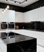  现代简约风格厨房室内场景(2)7374#竖屏 	 