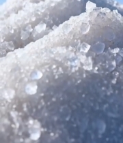  微距特写白色晶体堆素材501#竖屏 	 