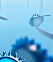  微观细胞渲染素材3305#竖屏 	 