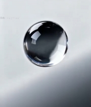  透明水珠特写素材3081#竖屏 	 