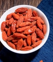  碗中干枸杞特写素材2948#竖屏 	 