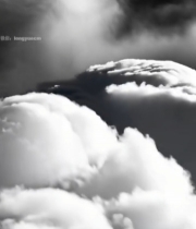  天空云雾缭绕景象2620#竖屏 	 