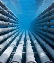  水下管道设施场景4662#竖屏 	 