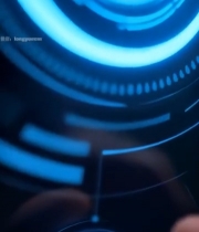  手指点击科技感虚拟按钮(1)585#竖屏 	 