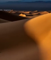  沙漠日落自然风光素材2134#竖屏 	 