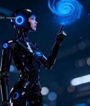  机器人触摸虚拟旋窝3113#竖屏 	 