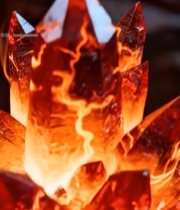  火焰特效水晶素材7293#竖屏 	 