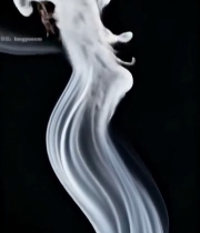  黑色背景烟雾素材(2)5793#竖屏 	 