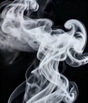  黑色背景白色烟雾素材(3)5120#竖屏 	 