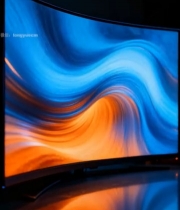  曲面电视展示抽象背景画面1842#竖屏 	 