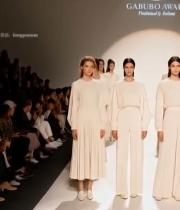  模特时装秀台走秀场景518#竖屏 	 