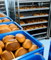  面包工厂成品面包存放场景5888#竖屏 	 