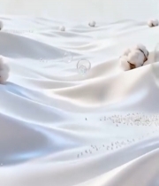  棉花与绸缎质感画面5184#竖屏 	 