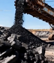  煤矿机械倾倒煤炭场景1583#竖屏 	 