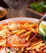  螺蛳粉食材特写(1)7156#竖屏 	 