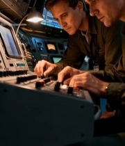  两人操作设备画面1124#竖屏 	 