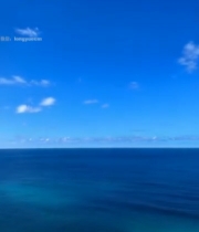  蓝天碧海风景3141#竖屏 	 